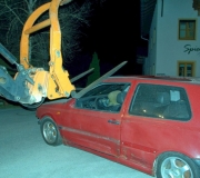 Nachtübung auf der Mieminger Strasse