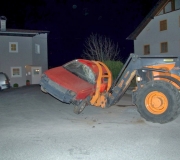 Nachtübung auf der Mieminger Strasse