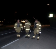 Nachtübung auf der Mieminger Strasse