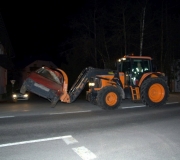 Nachtübung auf der Mieminger Strasse