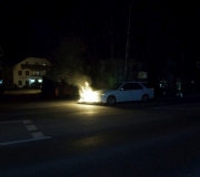 Nachtübung auf der Mieminger Strasse