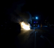 Nachtübung auf der Mieminger Strasse