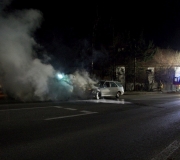 Nachtübung auf der Mieminger Strasse