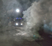 Nachtübung auf der Mieminger Strasse