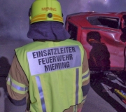 Nachtübung auf der Mieminger Strasse