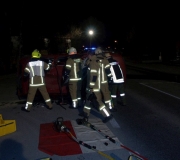 Nachtübung auf der Mieminger Strasse