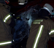 Nachtübung auf der Mieminger Strasse