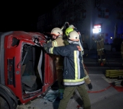 Nachtübung auf der Mieminger Strasse