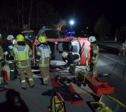 Nachtübung auf der Mieminger Strasse