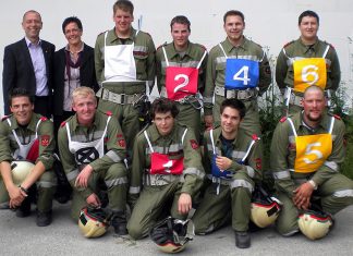 Auszeichnungen in Bronze und Silber – 49. Tiroler Landes-Feuerwehrleistungsbewerb in Ebbs Auszeichnungen in Bronze und Silber - 49. Tiroler Landes-Feuerwehrleistungsbewerb in Ebbs, Foto: FF Mieming