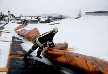 Sturmtief „Andrea“ – Sturmschäden in Mieming Sturmtief "Andrea" - Sturmschäden in Mieming, Foto: Freiwillige Feuerwehr Mieming