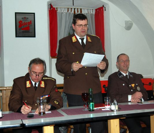 Jahreshauptversammlung 2012 – Rückblick auf 135jähriges Jubiläum mit Bezirksnassbewerb