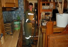 Erster Einsatz im neuen Jahr – Wasserschaden in Einfamilienhaus Erster Einsatz im neuen Jahr – Wasserschaden in Einfamilienhaus