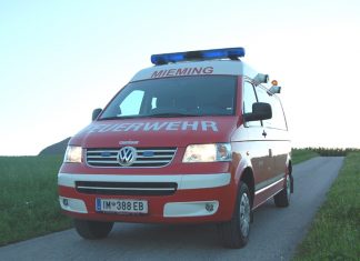 Unterstützung andere Organisation-BR-Mieming MTFA-Mannschaftstransportfahrzeug