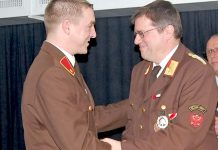 136. Jahreshauptversammlung 2013 – Kommandoübergabe 136. Jahreshauptversammlung 2013 - Kommandoübergabe, Foto: Freiwillige Feuerwehr Mieming