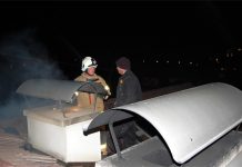 Kaminbrand in Obermieming – Glutreste entfernt Kaminbrand in Obermieming - Glutreste entfernt, Foto: Freiwillige Feuerwehr Mieming