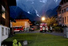 Frühjahrsübung in Obermieming am Bauernhof Scharmer – Mit Nachbarwehren Frühjahrsübung in Obermieming am Bauernhof Scharmer - Mit Nachbarwehren, Foto: Freiwillige Feuerwehr Mieming