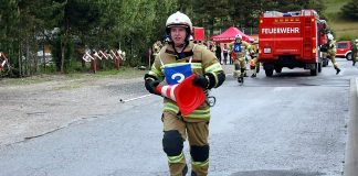 Üben für die Leistungsprüfung „technische Hilfeleistung“ – Standard ist eine gute Leistung Üben für die Leistungsprüfung "technische Hilfeleistung" - Standard ist eine gute Leistung, Foto: Freiwillige Feuerwehr Mieming