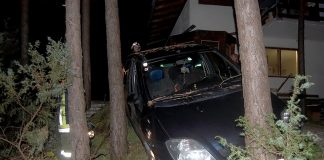 Abend-Einsatz in Mieming – Hilfeleistung Fahrzeugbergung Abend-Einsatz - Hilfeleistung Fahrzeugbergung, Foto: Freiwillige Feuerwehr Mieming