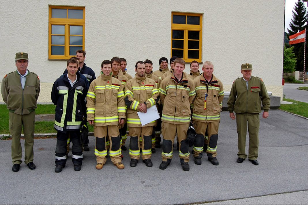 Landeck - Atemschutz-Leistungsabzeichen (ASLA) in Bronze. Foto: FF Mieming