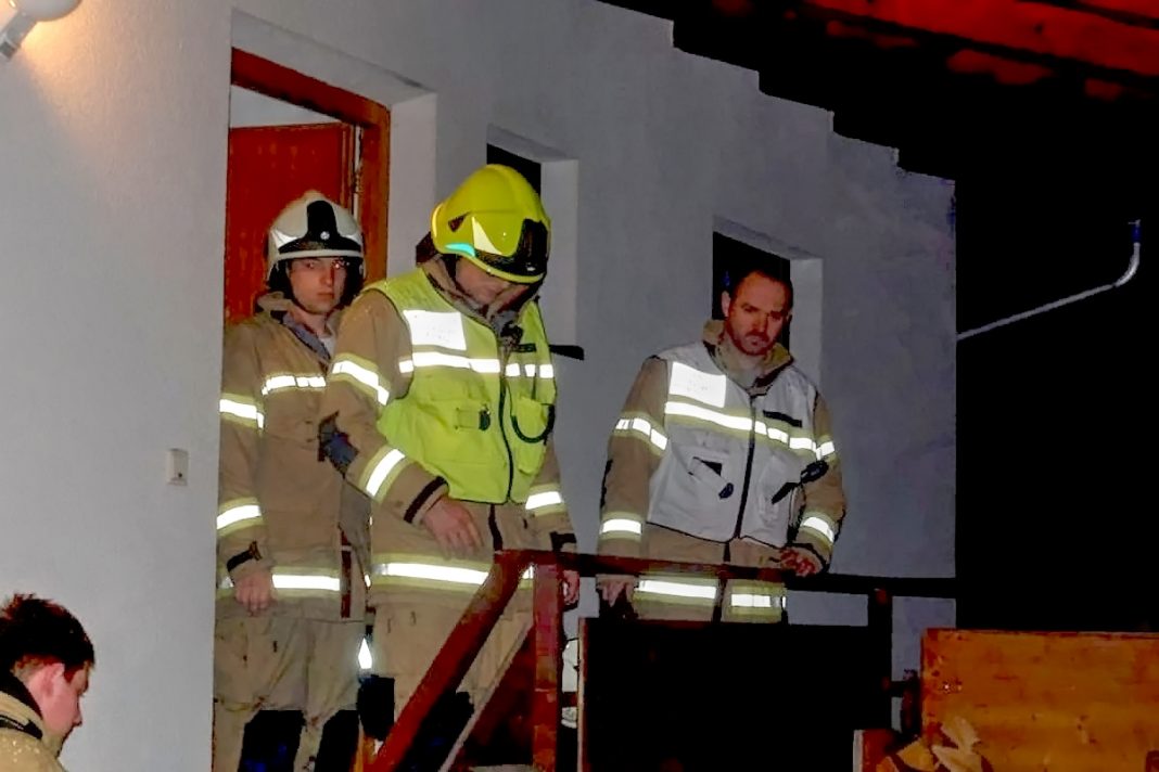 Gasalarm in Barwies - Starker Gas-Geruch kam aus dem Keller, Foto: Freiwillige Feuerwehr Mieming