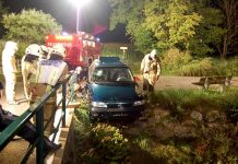 Technische Übung -Übungsszenario Verkehrsunfall Technische Übung -Übungsszenario Verkehrsunfall, Foto: FF Mieming