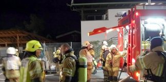 Recyclinghof Untermieming – Herbstübung der Feuerwehr Mieming Herbstübung der Feuerwehr Mieming - "Recyclinghof Untermieming", Foto: FF Mieming