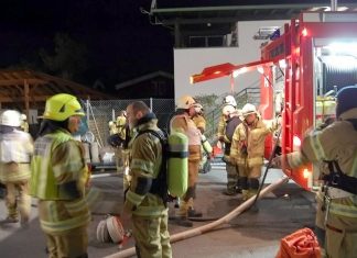 Recyclinghof Untermieming – Herbstübung der Feuerwehr Mieming Herbstübung der Feuerwehr Mieming - "Recyclinghof Untermieming", Foto: FF Mieming