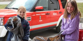 Frühjahrsputz der Gemeinde Mieming – Treffpunkt Feuerwehrhalle Frühjahrsputz der Gemeinde Mieming – “Highlight ist Fahrt im Feuerwehrauto”, Foto: Mieming-Online.at