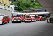 Alarmierung Katastrophenzug Inntal/Mieming nach See im Paznauntal