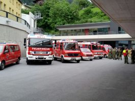 Alarmierung Katastrophenzug Inntal/Mieming nach See im Paznauntal