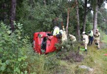 Verkehrsunfall mit eingeklemmter Person 6413 Wildermieming