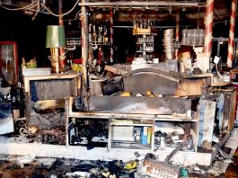 Brand im Greenvieh Obermieming Greenvieh Obermieming - Vermutete Brandursache war ein technischer Defekt, Foto: FF Telfs