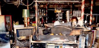 Brand im Greenvieh Obermieming Greenvieh Obermieming - Vermutete Brandursache war ein technischer Defekt, Foto: FF Telfs