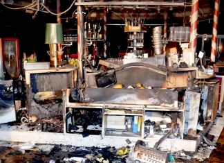 Brand im Greenvieh Obermieming Greenvieh Obermieming - Vermutete Brandursache war ein technischer Defekt, Foto: FF Telfs