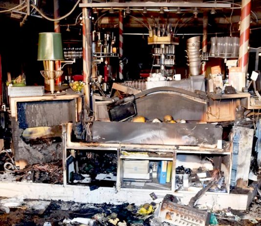 Brand im Greenvieh Obermieming Greenvieh Obermieming - Vermutete Brandursache war ein technischer Defekt, Foto: FF Telfs