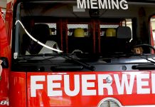 Ölmeldealarm Mehrparteienwohnanlage Feuerwehrauto, Lange Nacht der Freiwilligen Feuerwehr Mieming