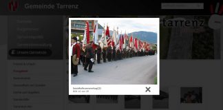 Bezirksfeuerwehrtag 2016 in Tarrenz Bezirksfeuerwehrtag in Tarrenz, Foto: Gemeinde Tarrenz