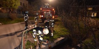 Frühjahrsübung 2016 „Wirtschafsgebäudebrand in Barwies“