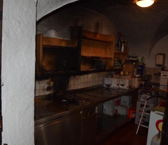 Küchenbrand in Obermieming