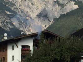 Herbstübung beim Hotel Schwarz