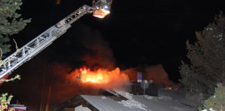 Dachstuhlbrand in Obsteig