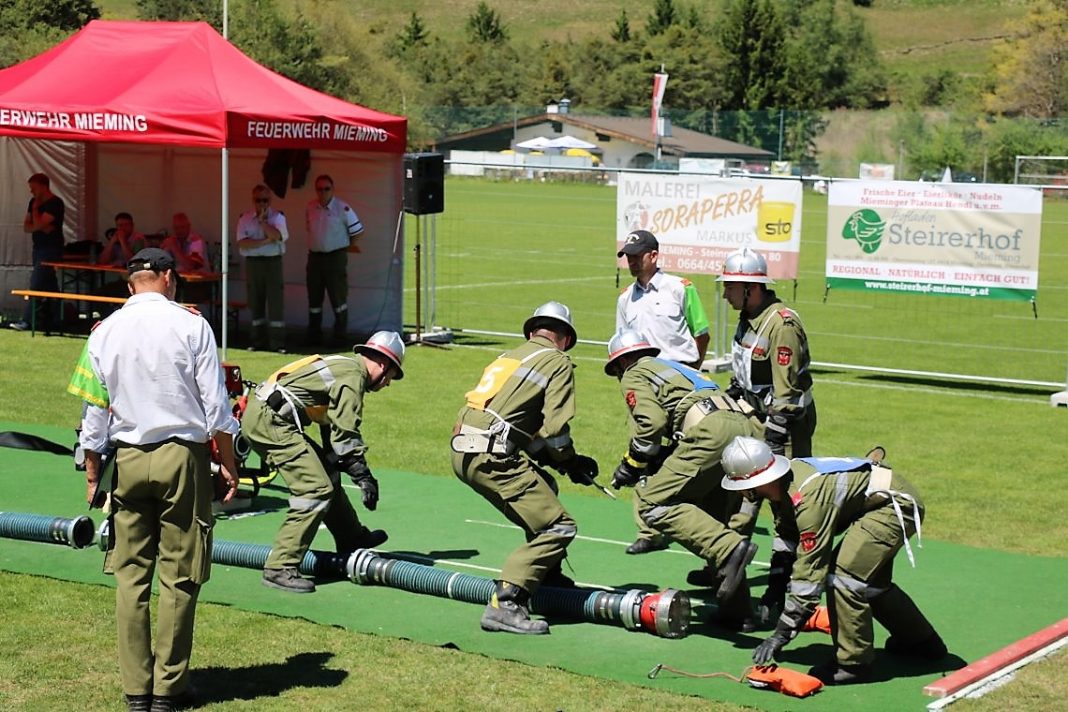 Feuerwehr Mieming - Abschnittsleistungsbewerb, Foto: Mieming o