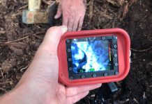 Brandeinsatz und Wasserpumpen