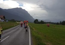 Einsatzreicher Fronleichnamsfeiertag für die Feuerwehr Mieming