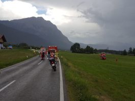 Einsatzreicher Fronleichnamsfeiertag für die Feuerwehr Mieming