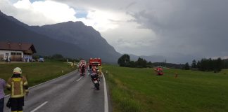 Einsatzreicher Fronleichnamsfeiertag für die Feuerwehr Mieming