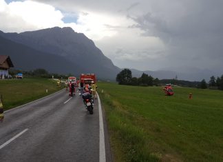 Einsatzreicher Fronleichnamsfeiertag für die Feuerwehr Mieming