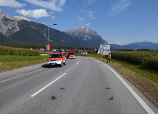 Ereignisreicher Samstag für die Kameraden der Feuerwehr Mieming