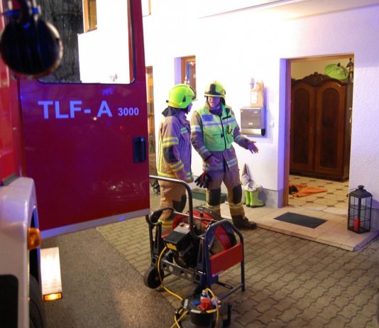 Kohlenmonoxidvergiftung – Einsatz in Obermieming